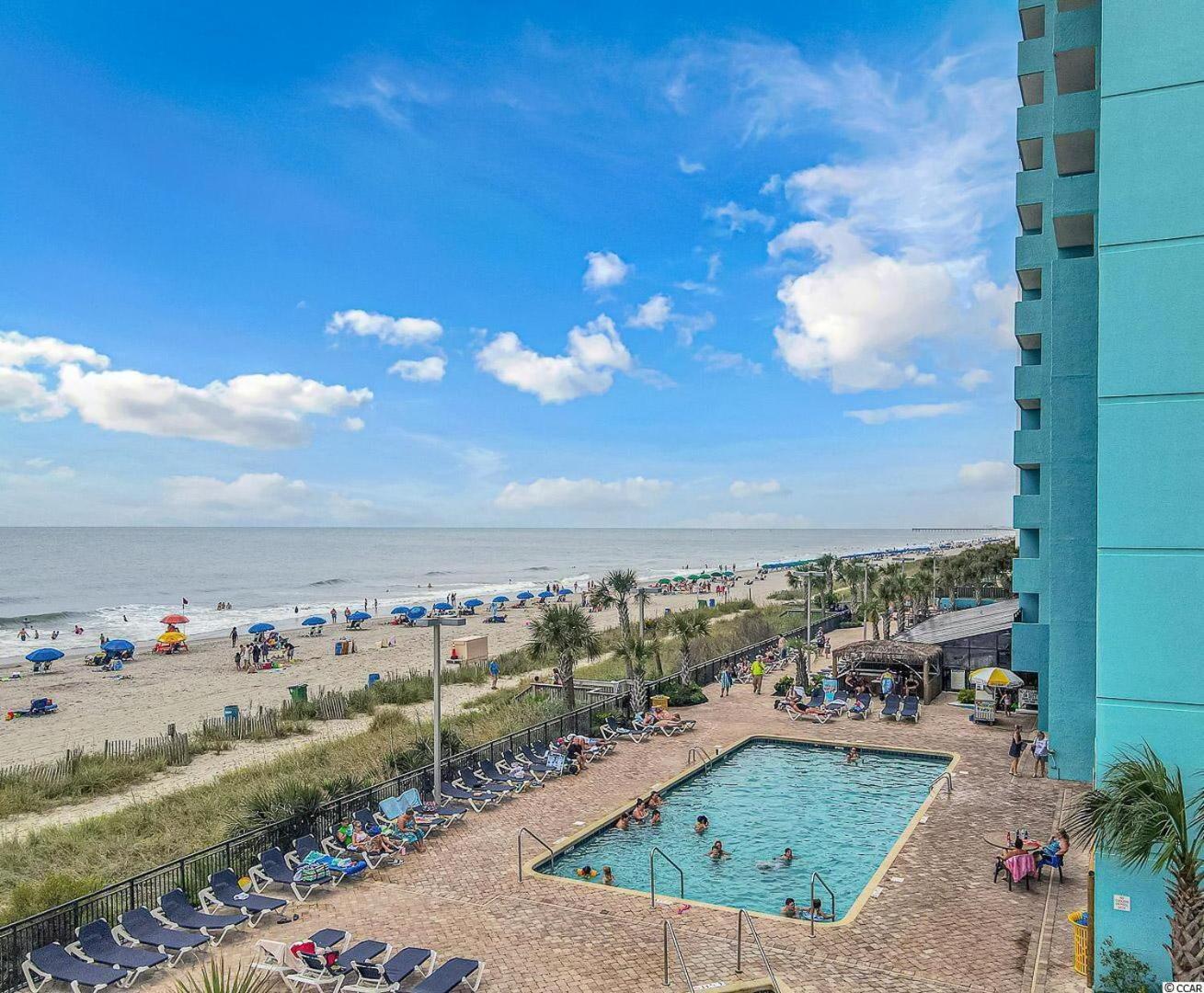Ocean View Queen Suite 10Th Floor Myrtle Beach Exterior photo